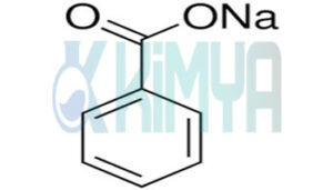 sodyum-benzoat kimyasal yapısı