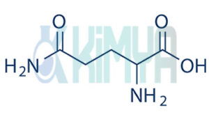 L-Glutamine Kimyasal yapı: