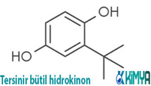 Tersinir-bütil-hidrokinon-Kimyasal-yapısı